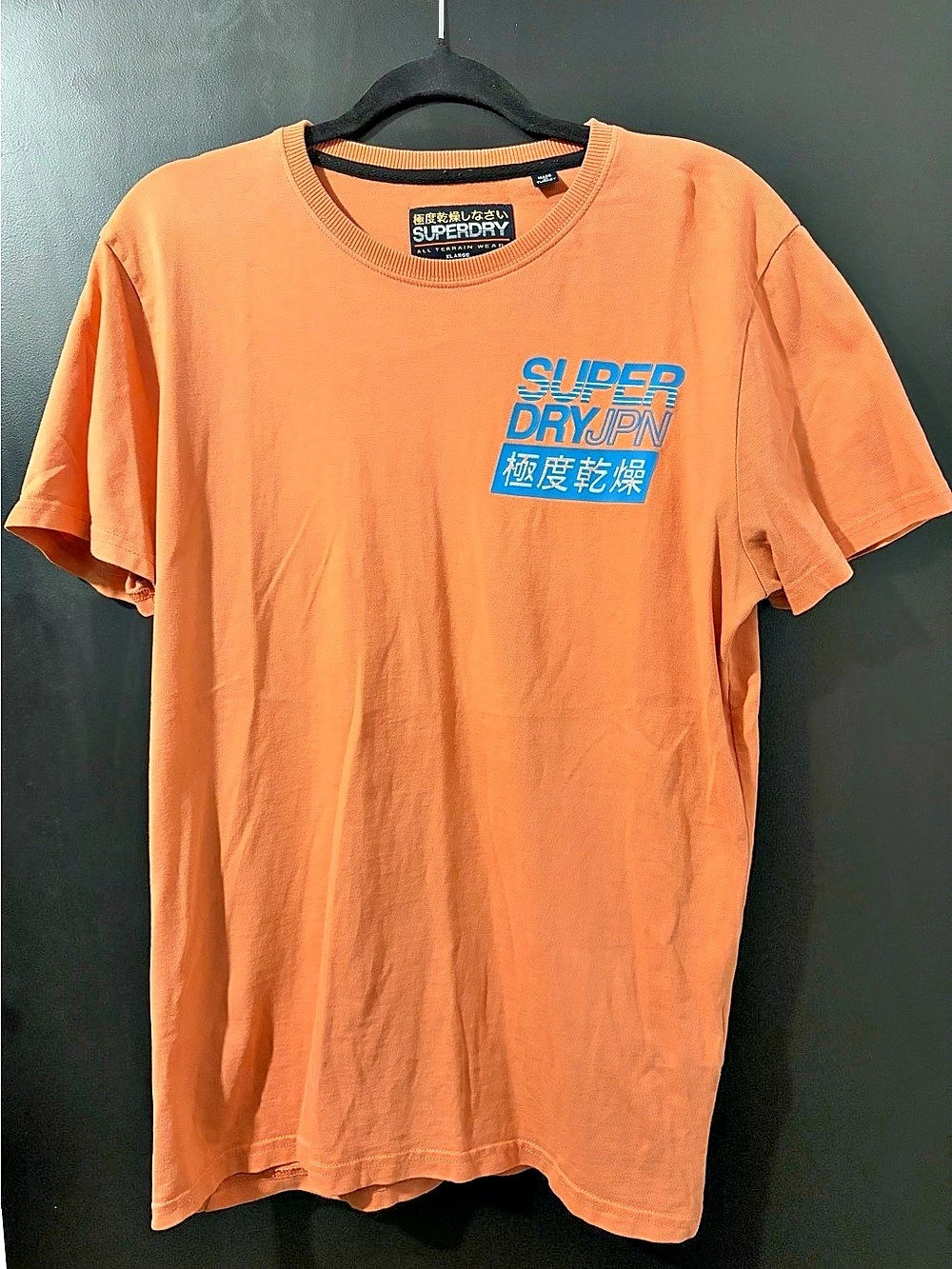 Superdry Graphic Short Sleeve Tee Orange Size XLarge